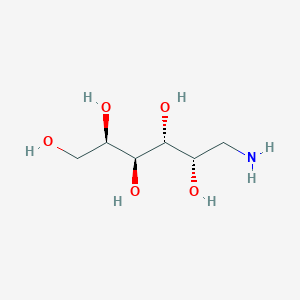 B1280002 1-Amino-1-deoxy-D-galacticol CAS No. 488-42-6
