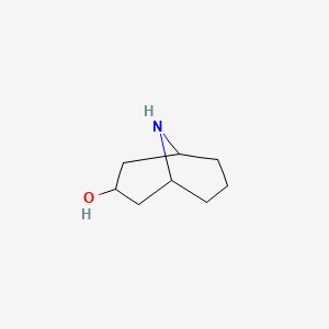 molecular formula C8H15NO B1280003 9-Azabicyclo[3.3.1]nonan-3-ol CAS No. 26651-94-5