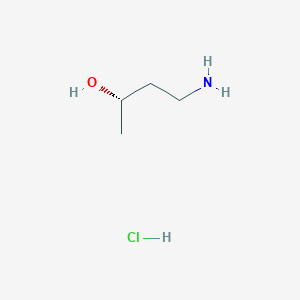 molecular formula C4H12ClNO B1280014 (2S)-4-氨基丁醇盐酸盐 CAS No. 1807920-03-1