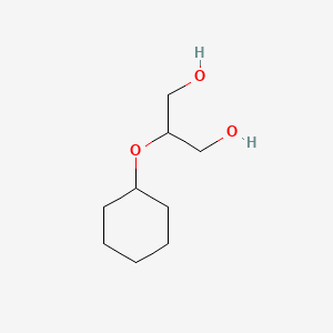 molecular formula C9H18O3 B12800214 2-Cyclohexylglycerin CAS No. 187728-41-2