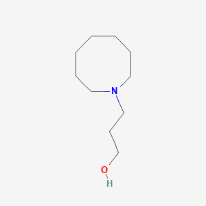 molecular formula C10H21NO B1280022 3-(Azocan-1-yl)propan-1-ol CAS No. 5661-97-2