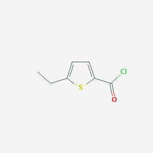 molecular formula C7H7ClOS B1280030 5-乙硫杂苯-2-羰基氯 CAS No. 64964-17-6