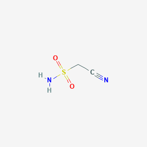 molecular formula C2H4N2O2S B1280033 Cyanomethanesulfonamide CAS No. 41827-87-6