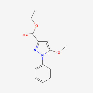 ethyl 5-methoxy-1-phenyl-1H-pyrazole-3-carboxylate