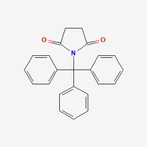 molecular formula C23H19NO2 B12800635 1-Trityl-2,5-pyrrolidinedione CAS No. 66365-49-9