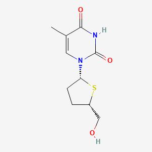 molecular formula C10H14N2O3S B12800714 4'-Thio-3'-deoxythymidine CAS No. 137819-79-5