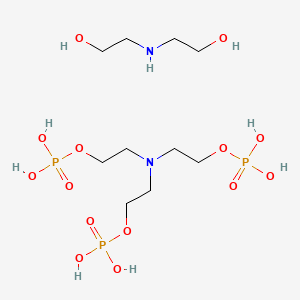 molecular formula C10H29N2O14P3 B12800720 Einecs 273-283-3 CAS No. 68955-57-7