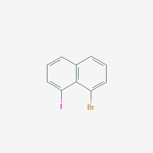 molecular formula C10H6BrI B1280078 1-Bromo-8-iodonaphthalene CAS No. 4044-58-0