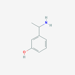 molecular formula C8H11NO B1280079 3-(1-Aminoethyl)phenol CAS No. 63720-38-7