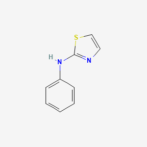 molecular formula C9H8N2S B1280080 N-Phenyl-2-aminothiazole CAS No. 33142-18-6