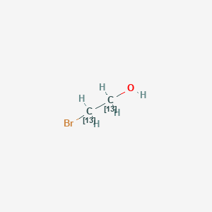 molecular formula C2H5BrO B1280097 2-溴(1,2-13C2)乙醇 CAS No. 84508-51-0