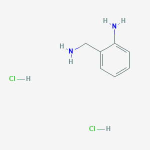 molecular formula C7H12Cl2N2 B1280100 o-Aminobenzylamine dihydrochloride CAS No. 29483-71-4
