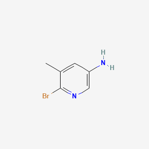 molecular formula C6H7BrN2 B1280104 5-Amino-2-bromo-3-picoline CAS No. 38186-83-3