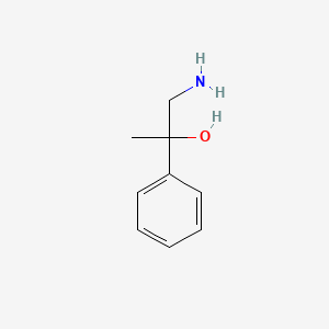 molecular formula C9H13NO B1280110 1-Amino-2-phenyl-propan-2-ol CAS No. 1017418-99-3