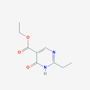Ethyl 2-ethyl-6-oxo-1,6-dihydropyrimidine-5-carboxylate