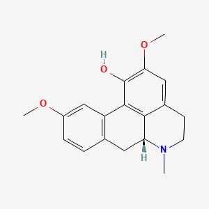 molecular formula C19H21NO3 B12801112 Pulchine CAS No. 114579-00-9