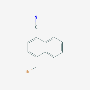 4-(Bromomethyl)naphthalene-1-carbonitrile