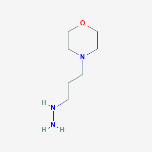 4-(3-Hydrazinylpropyl)morpholine