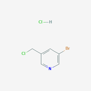 B1280137 3-Bromo-5-(chloromethyl)pyridine hydrochloride CAS No. 39741-46-3