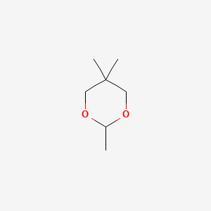 molecular formula C7H14O2 B1280139 1,3-Dioxane, 2,5,5-trimethyl- CAS No. 766-33-6
