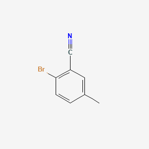 molecular formula C8H6BrN B1280145 2-溴-5-甲基苯甲腈 CAS No. 42872-83-3