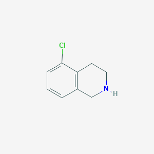 molecular formula C9H10ClN B1280154 5-Chloro-1,2,3,4-tetrahydroisoquinoline CAS No. 73075-43-1