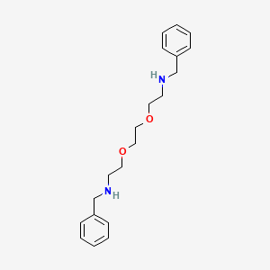 molecular formula C20H28N2O2 B1280162 1,2-Bis(2-benzylaminoethoxy)ethane CAS No. 66582-26-1