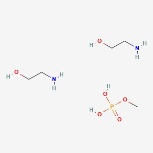 molecular formula C5H19N2O6P B12801863 Einecs 265-258-0 CAS No. 64864-07-9