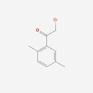 molecular formula C10H11BrO B1280187 2-Bromo-1-(2,5-dimethylphenyl)ethanone CAS No. 75840-13-0