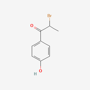 molecular formula C9H9BrO2 B1280192 2-溴-1-(4-羟基苯基)丙酮 CAS No. 53946-87-5