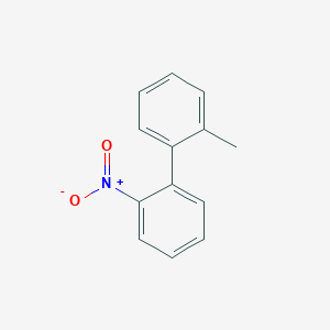 molecular formula C13H11NO2 B12801929 2-Methyl-2'-nitrobiphenyl CAS No. 67992-12-5