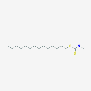 molecular formula C17H35NS2 B12802024 Tetradecyl dimethylcarbamodithioate CAS No. 6313-72-0