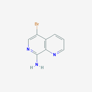 5-Bromo-1,7-naphthyridin-8-amine