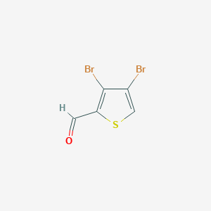 3,4-Dibromothiophene-2-carbaldehyde