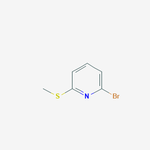molecular formula C6H6BrNS B1280210 2-Bromo-6-(methylthio)pyridine CAS No. 74134-42-2