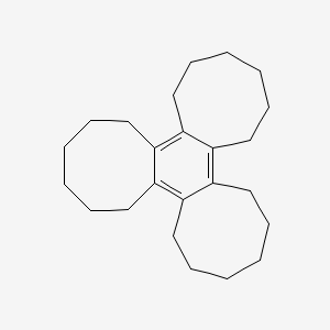 molecular formula C24H36 B12802176 Tricyclooctenobenzene CAS No. 7099-19-6