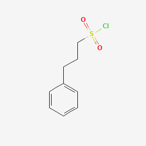 molecular formula C9H11ClO2S B1280232 3-Phenylpropane-1-sulfonyl chloride CAS No. 63014-04-0