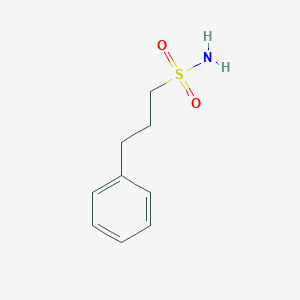 molecular formula C9H13NO2S B1280233 3-Phenylpropane-1-sulfonamide CAS No. 90220-25-0
