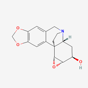 molecular formula C16H17NO4 B12802360 Flexinine CAS No. 509-88-6