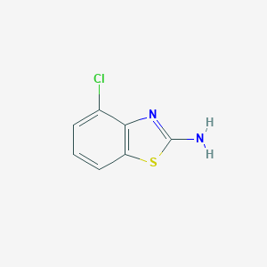 molecular formula C7H5ClN2S B128024 2-Amino-4-chlorobenzothiazole CAS No. 19952-47-7