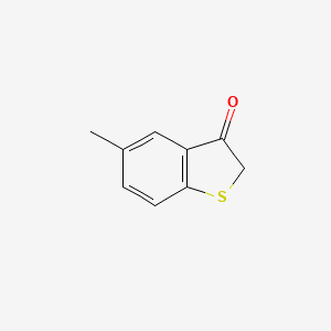 molecular formula C9H8OS B1280240 5-methylbenzo[b]thiophen-3(2H)-one CAS No. 56639-88-4