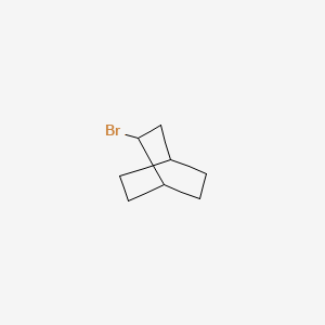 molecular formula C8H13Br B12802526 2-Bromobicyclo(2.2.2)octane CAS No. 2534-78-3