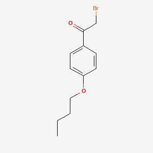 molecular formula C12H15BrO2 B1280254 2-bromo-1-(4-butoxyphenyl)ethan-1-one CAS No. 53704-75-9