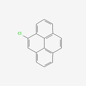 molecular formula C16H9Cl B12802569 4-Chloropyrene CAS No. 73765-17-0