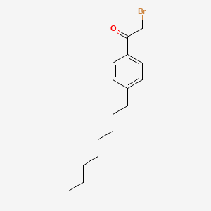 molecular formula C16H23BrO B1280269 2-溴-1-(4-辛基苯基)乙酮 CAS No. 64068-76-4