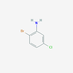 molecular formula C6H5BrClN B1280272 2-Bromo-5-chloroaniline CAS No. 823-57-4