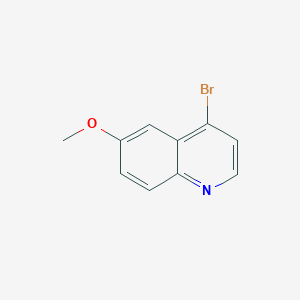 molecular formula C10H8BrNO B1280280 4-Bromo-6-methoxyquinoline CAS No. 42881-66-3