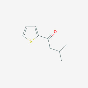 molecular formula C9H12OS B1280294 3-Methyl-1-(thiophen-2-yl)butan-1-one CAS No. 17616-98-7