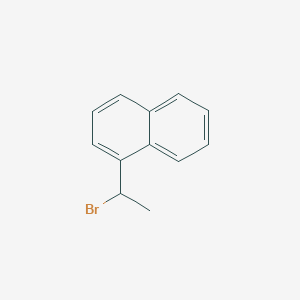 molecular formula C12H11B B1280299 1-(1-Bromoethyl)naphthalene CAS No. 73765-07-8