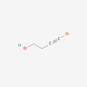 molecular formula C4H5BrO B1280305 4-bromobut-3-yn-1-ol CAS No. 4544-38-1
